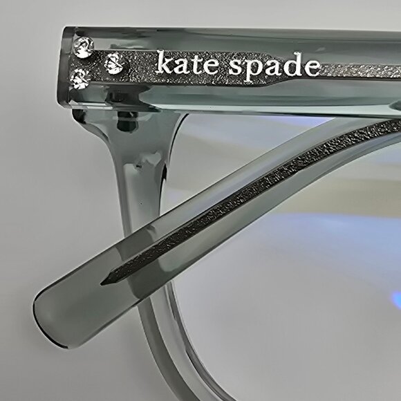 *SOLD* Kate Spade Tanea Crystal Grey Rhinestone Frame +1.50 Lens Reading Glasses - Picture 12 of 16